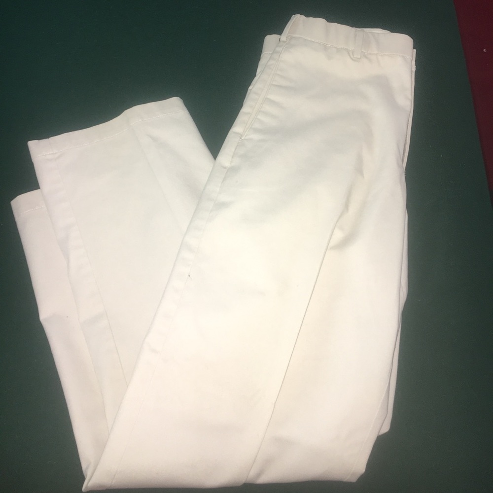 Flat front relaxed fit Slacks