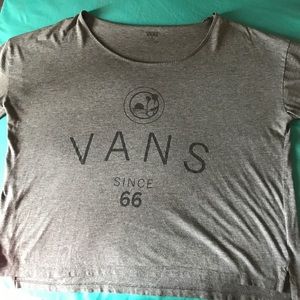 Vans Grey Crop Top