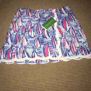 Lilly Pulitzer skort- New with tags size 0