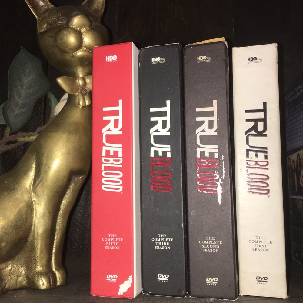 True blood Seasons 1,2,3 & 5