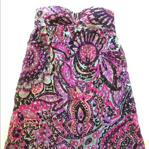 Tibi Strapless Dress