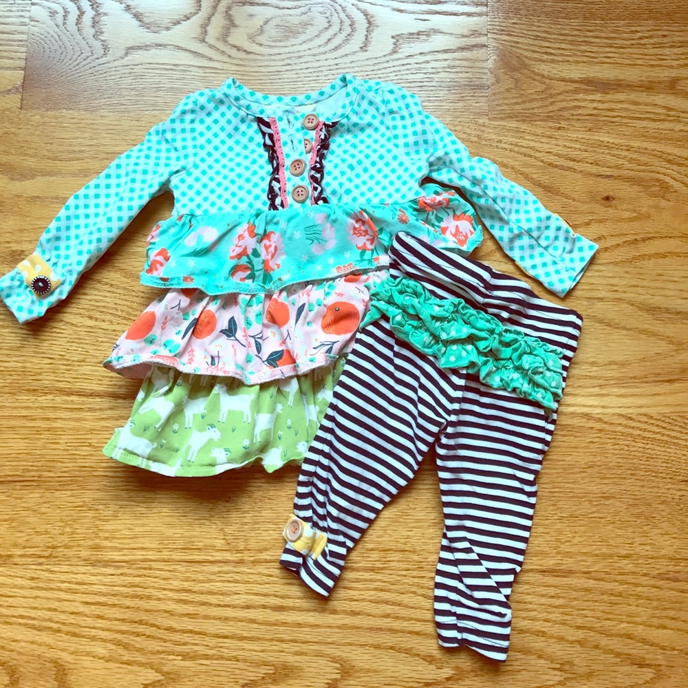 Matilda Jane 3-6 month Joanna Gaines dress