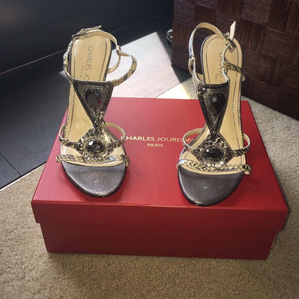 Charles Jourdan - Paris sling back heels