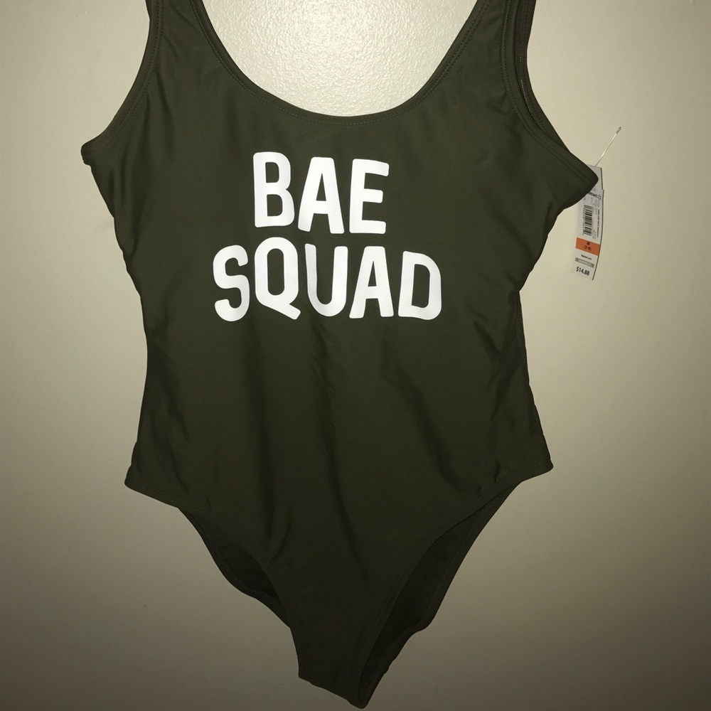 No Boundaries! Bae Squad One Piece Swimsuit
