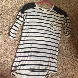 Dry Goods Black striped shirt