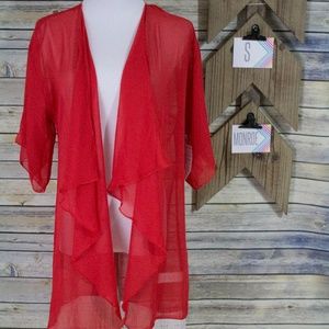 LuLaRoe Small Monroe Kimono NWT