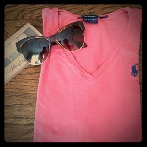 🚫SOLD! Ralph Lauren Sport Guava TShirt Size XS