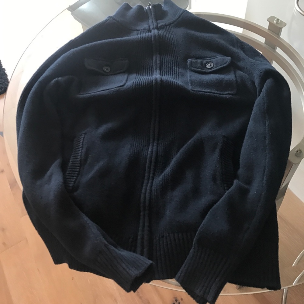 Large Wilkins Bros ZIP up sweater