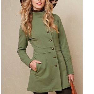 Matilda Jane Ida Jacket in Olive Green