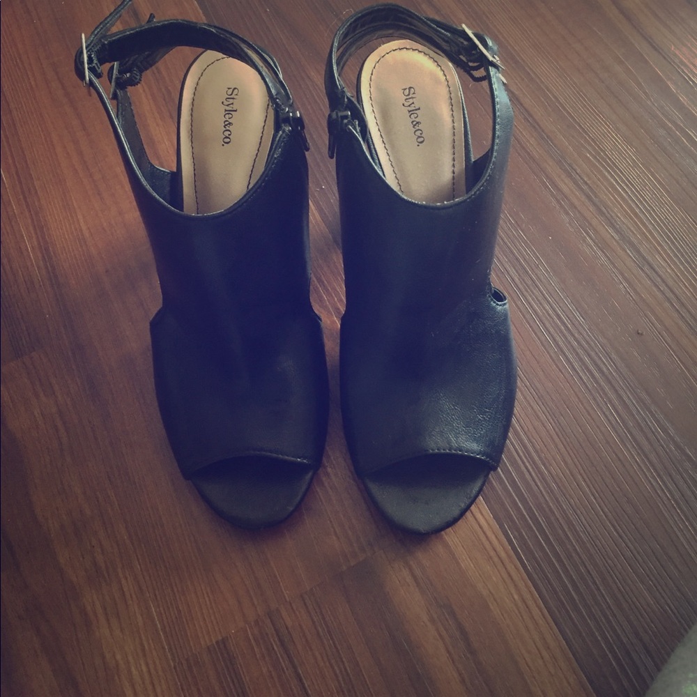 Black Ankle Booties