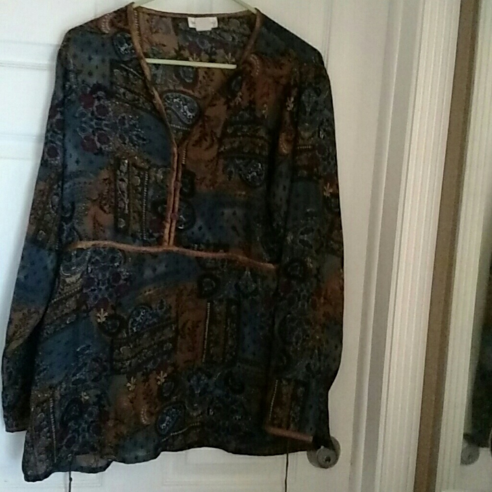 Bohemian styled shirt