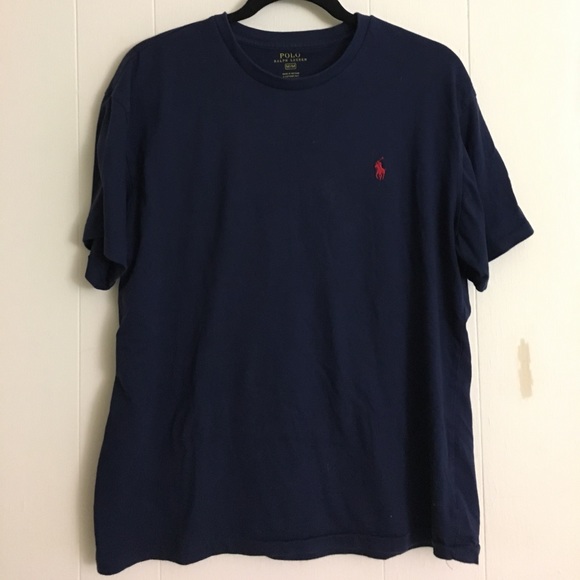 Navy Blue Polo by Ralph Lauren T-Shirt - Picture 2 of 2