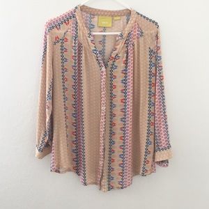 ANTHROPOLOGIE blouse by Maeve