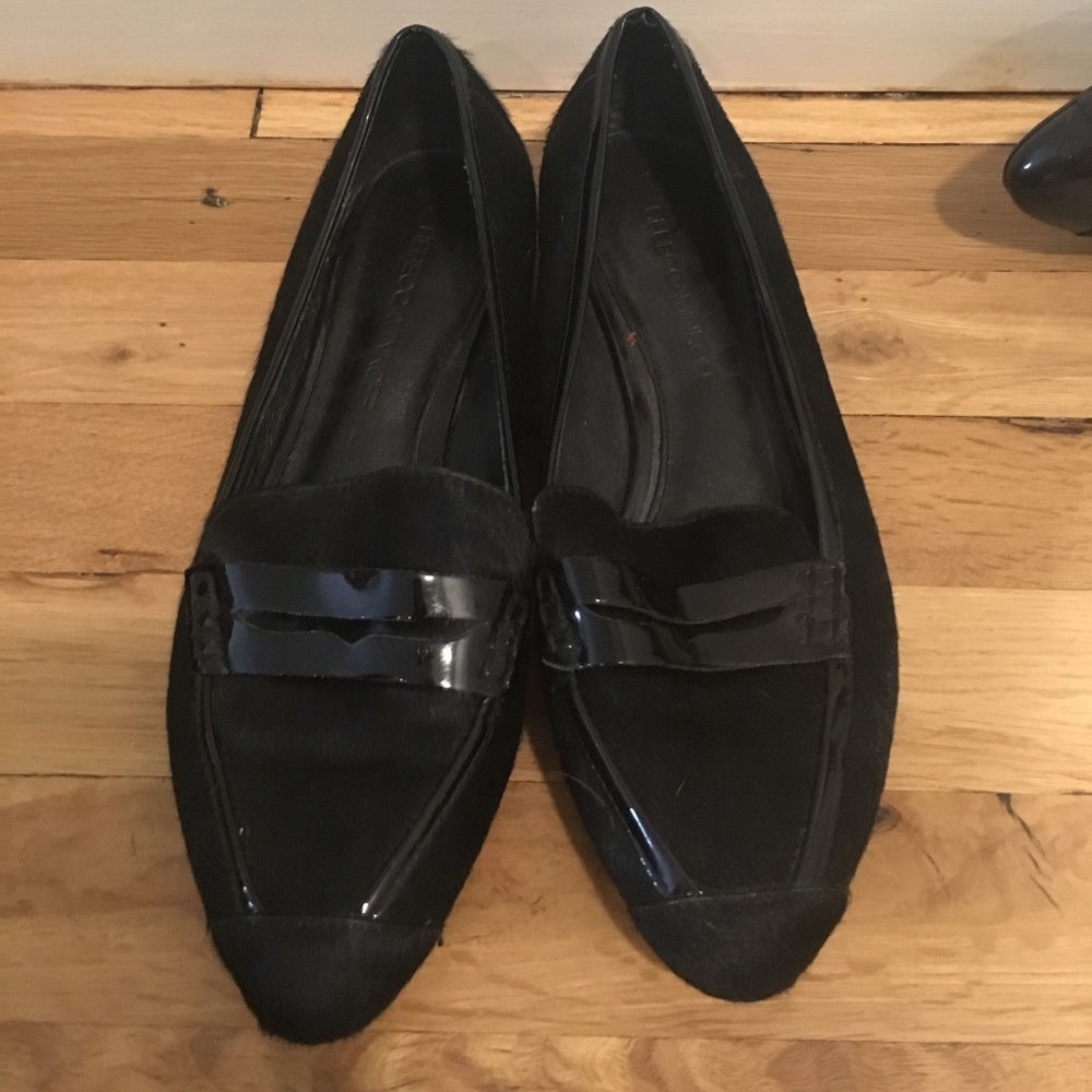 Rebecca Minkoff pony hair loafers size 8.5