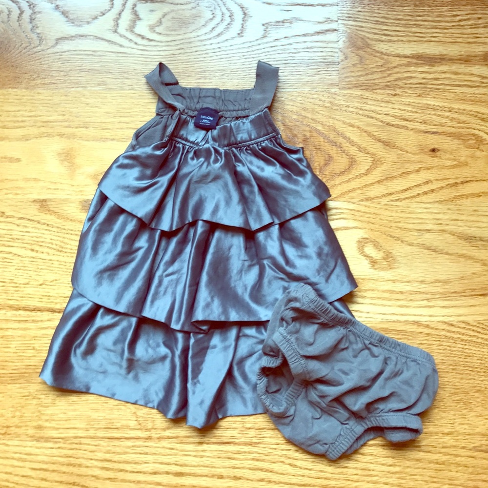 GAP 3 layered grey dress