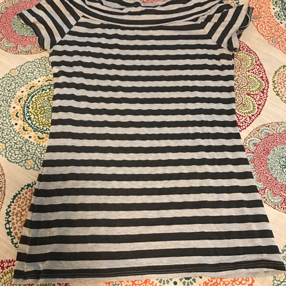Large striped top