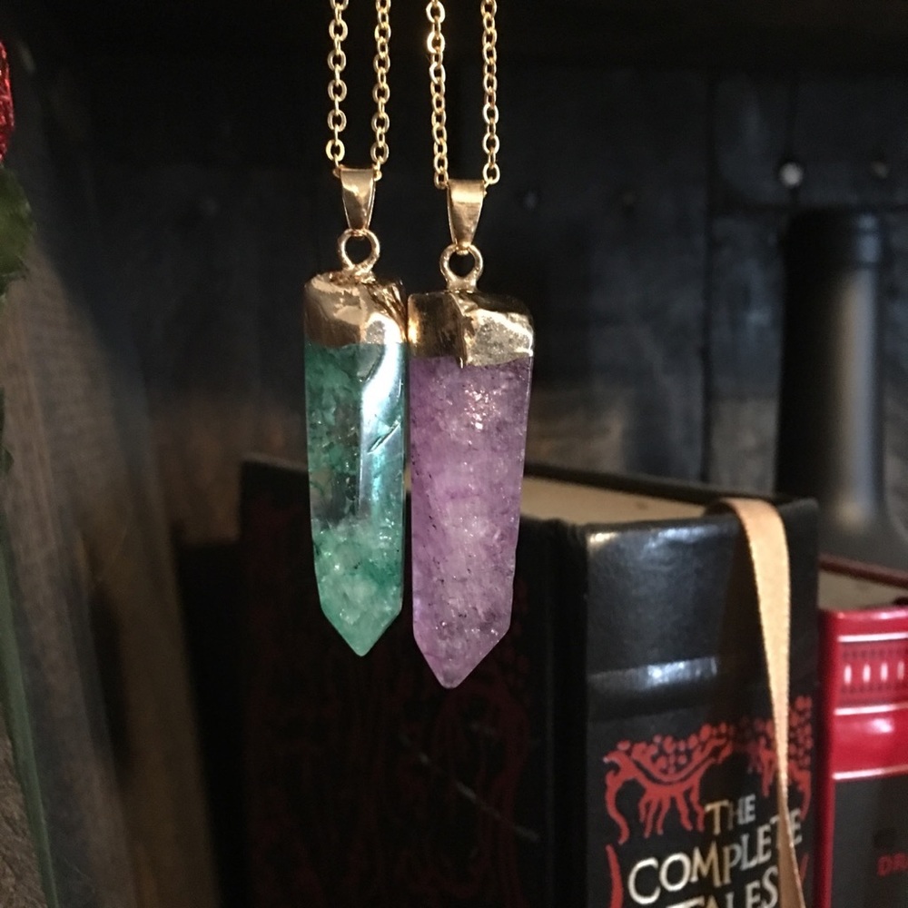 Beautiful stone necklaces*Set of 2*