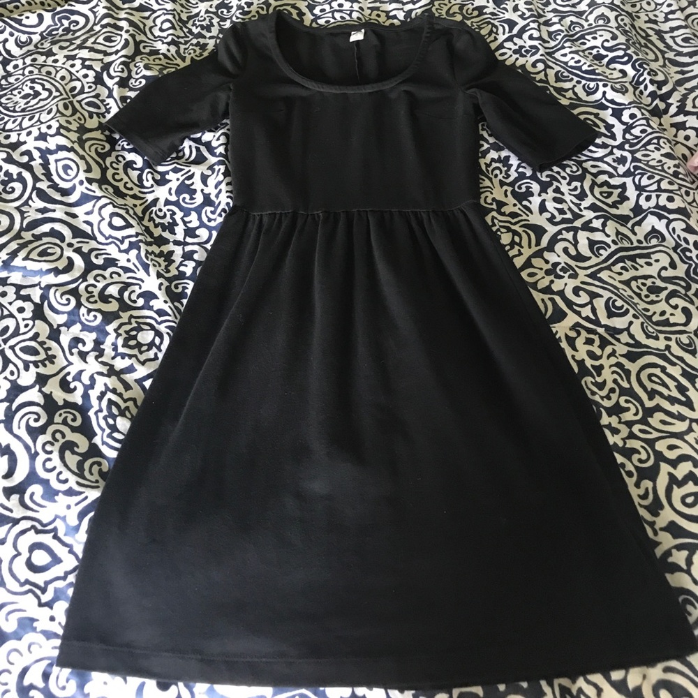 Classic Little Black Dress Quarter Sleeve Old Navy
