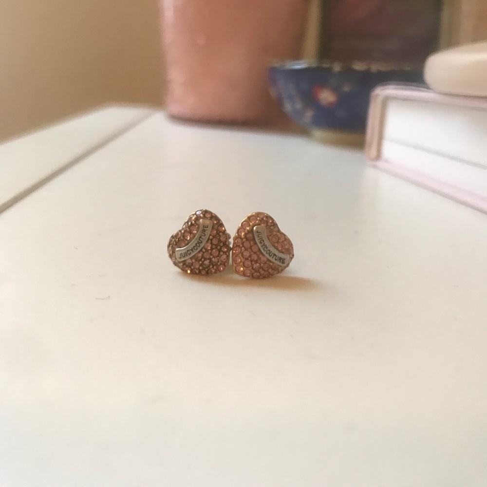 Juicy couture stud earrings