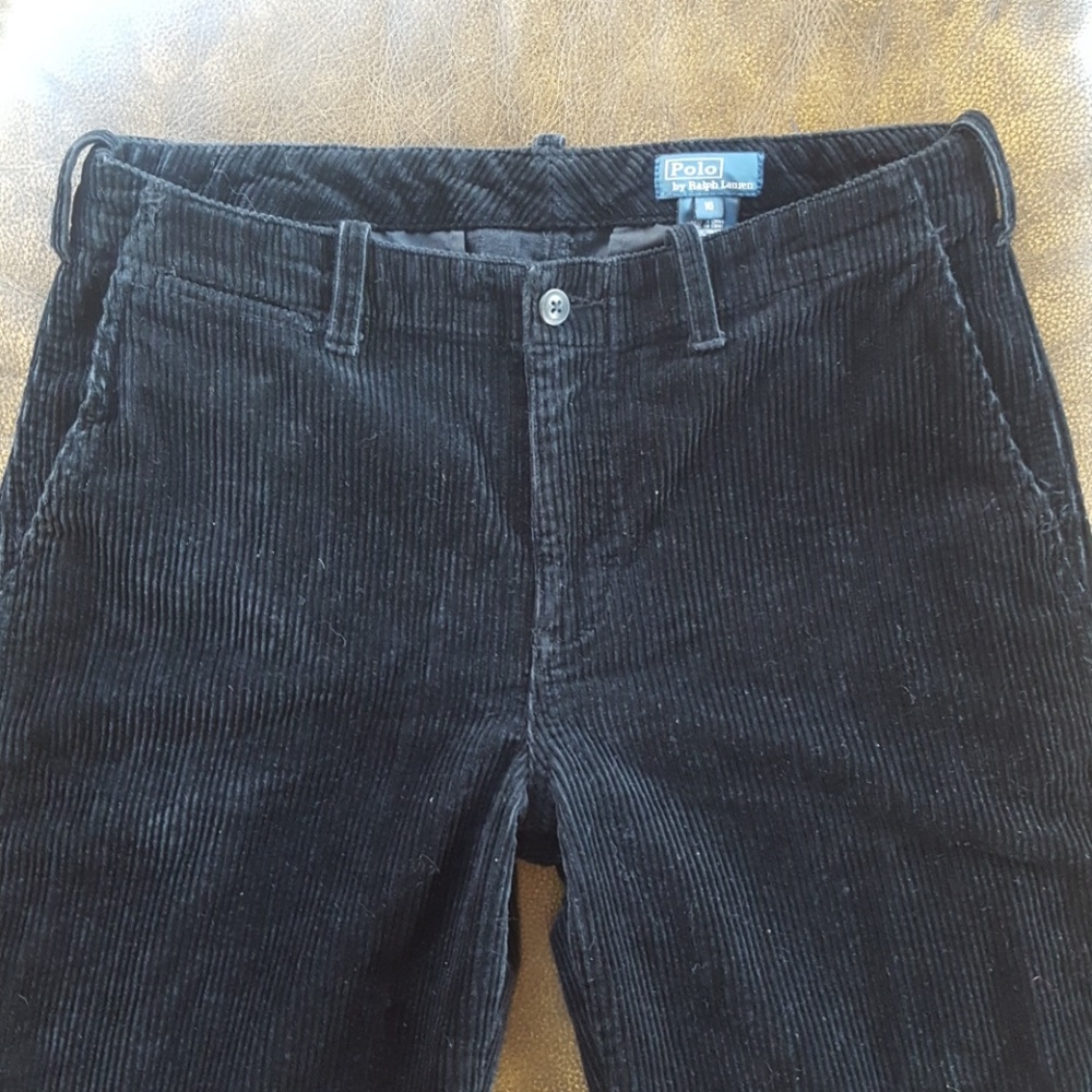 POLO RALPH LAUREN BLACK BOYS PANTS Size 16