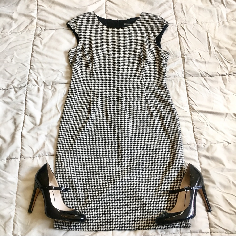 Zara Houndstooth Dress size XL