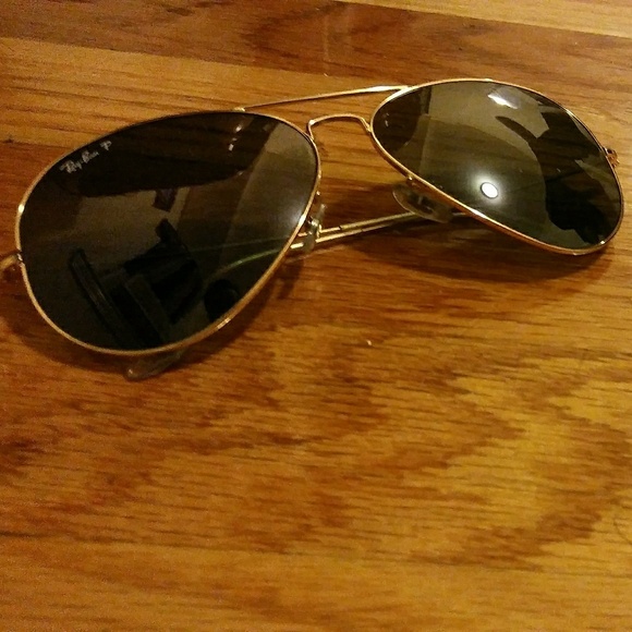 Polarized Aviator Ray-Ban Sunglasses (Custom) main image 5