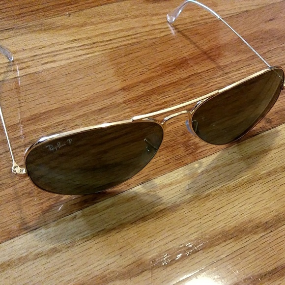 Polarized Aviator Ray-Ban Sunglasses (Custom)
