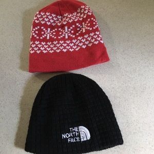 2 winter hats