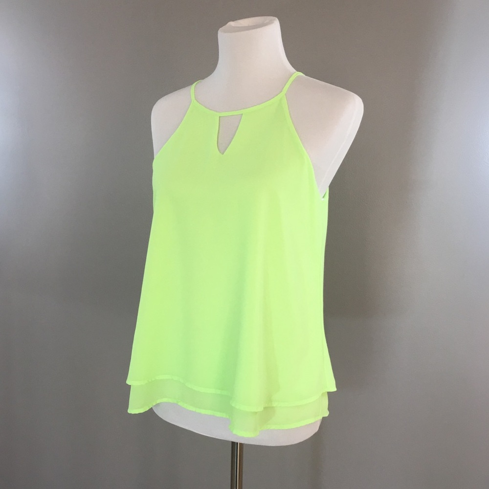 Neon Flowy Top