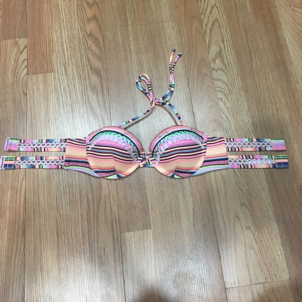 Victoria's Secret Beach bandeau bikini top