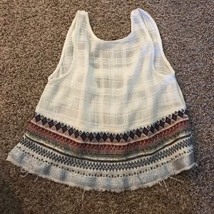 Sleeveless cute shirt