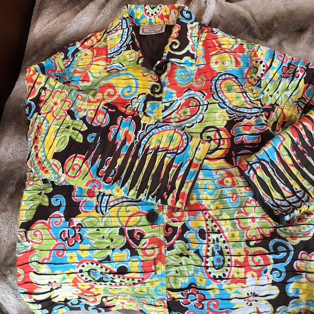 Very cute tropical jacket