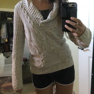 DKNY cowl-neck sweater, large (runs small)