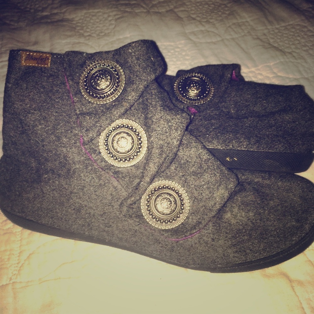 Blowfish grey booties