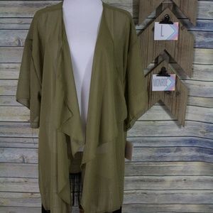 LuLaRoe Large Monroe Kimono NWT
