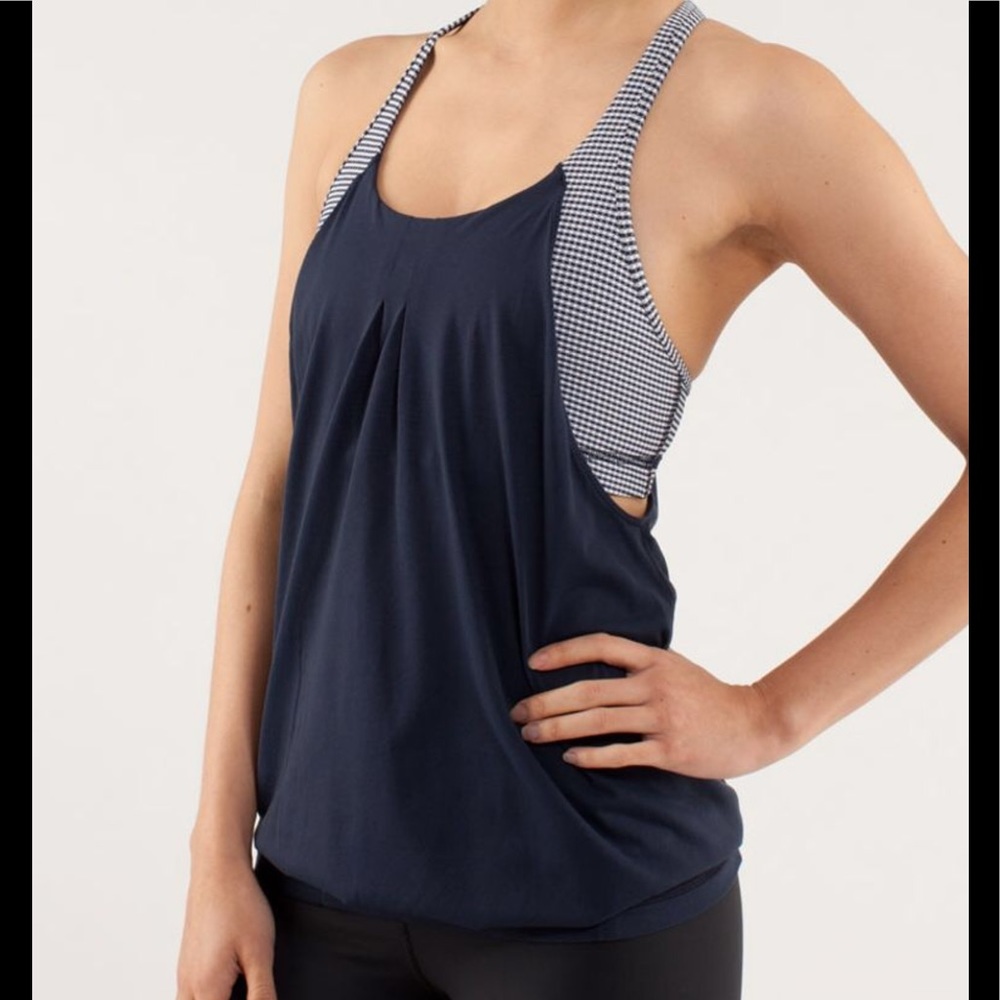 Lululemon Practice Freely tank, size 6.