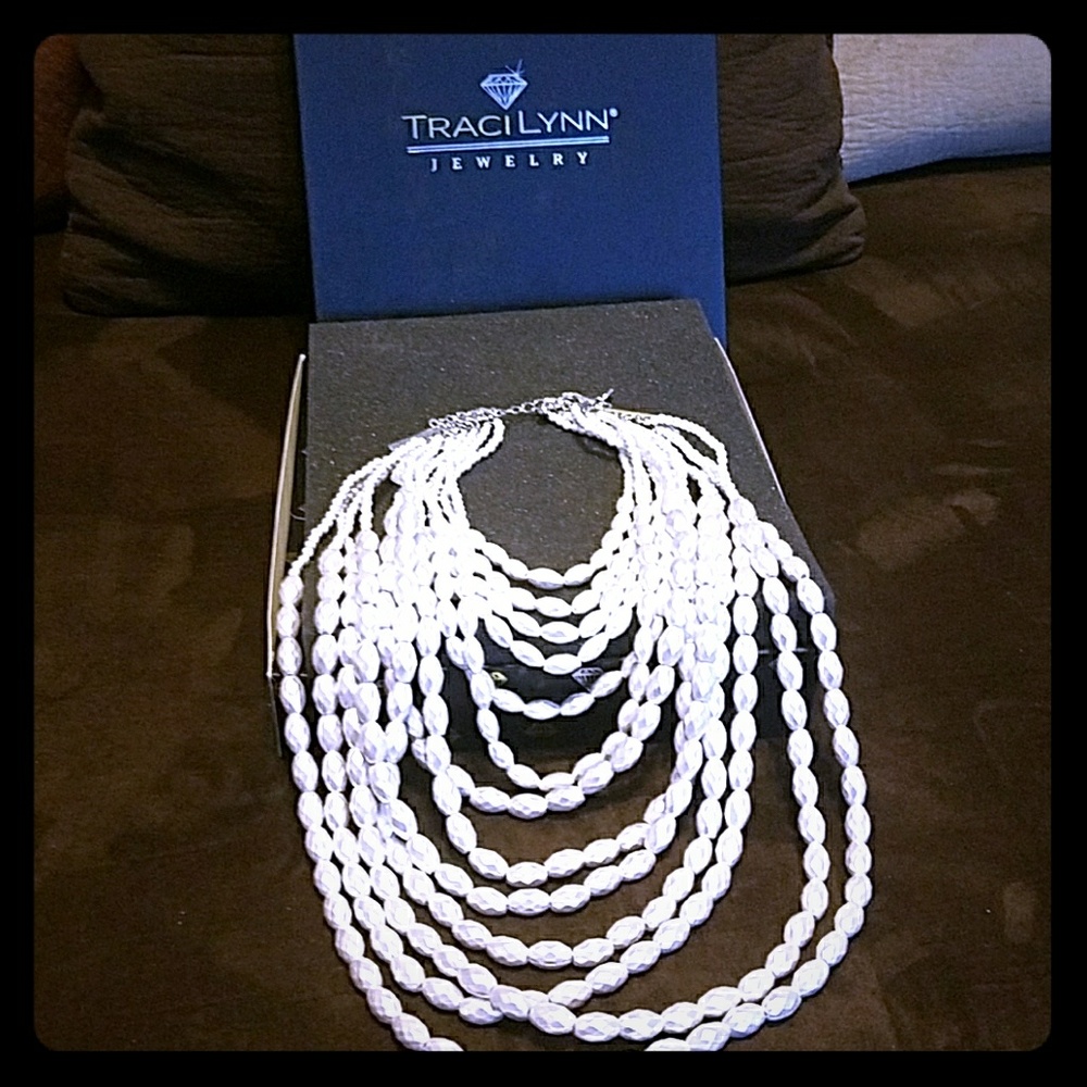 Faux Pearl Necklace
