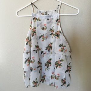 Abercrombie & Fitch ruffled top