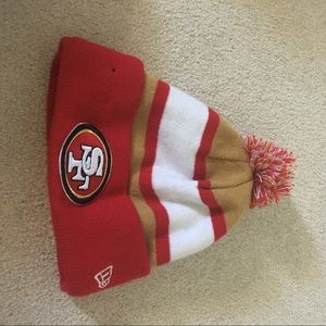 49ers thermal beanie