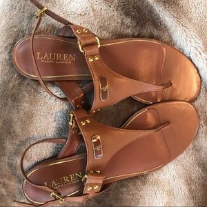Ralph Lauren flat sandals