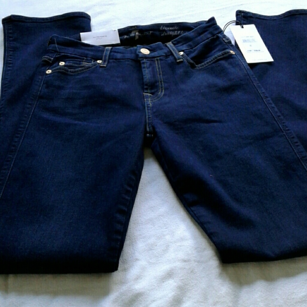 SOLD 🛇7 FOR ALL MANKIND JEAN KIMMIE STRAIGHT LEG