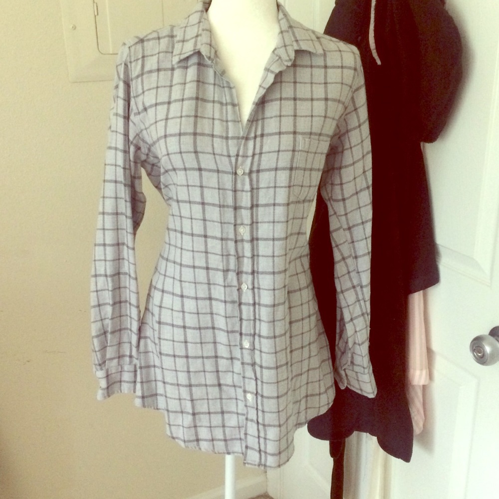 NWT $250 FRANK&EILEEN Long Button Down/Tunic