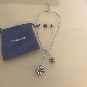Fortunoff earring and necklace set