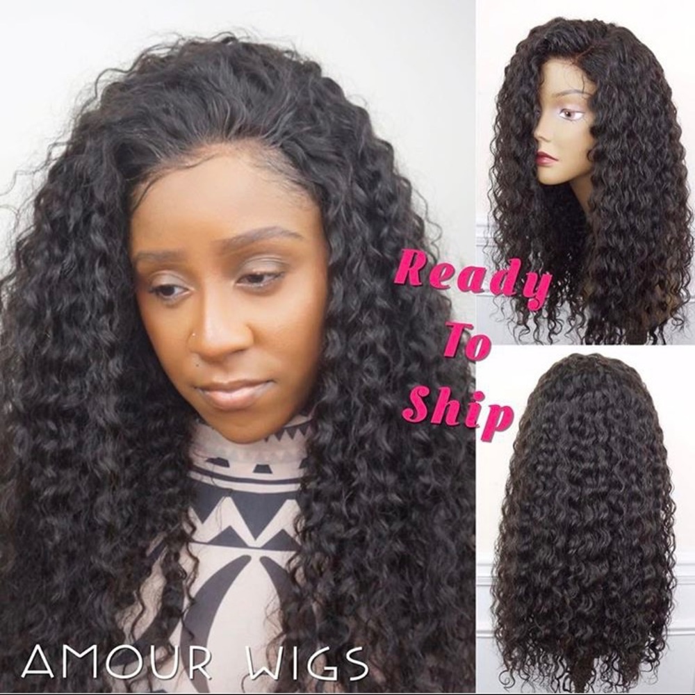 🆕BRAZILIAN DEEP WAVE LACE FRONT WIG