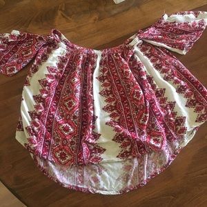 Billabong off the shoulder top