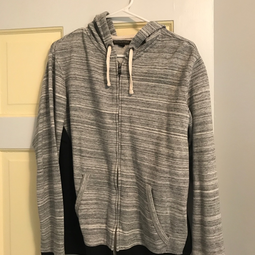Banana Republic Soft and Heathered Zip Up