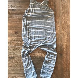 Unisex Striped Romper