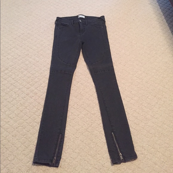Free People Denim - Free People black skinny jeans