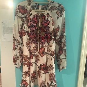 For Love and Lemons Floral Mini Dress