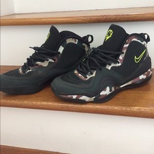 Nike air penny V5 camo men's basketball sneakers